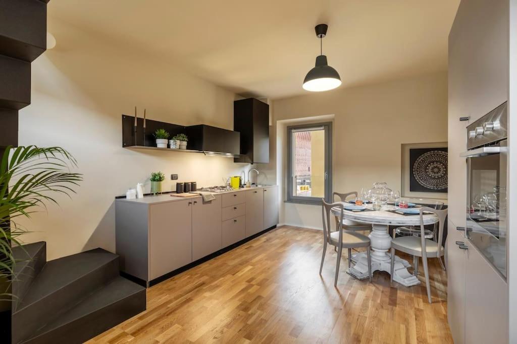 Ferienwohnung Al Castello Galliate Exterior foto