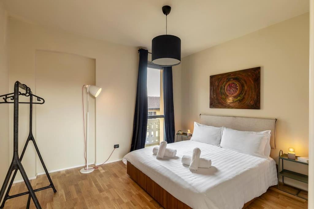 Ferienwohnung Al Castello Galliate Exterior foto